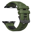 Rugged Sport Silicone Band for Apple Watch (49mm / 46mm / 45mm / 44mm / 42mm)